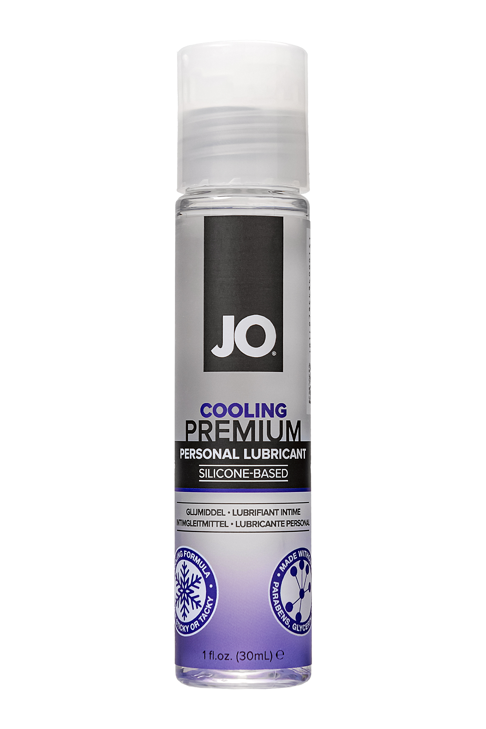 Классический лубрикант на силиконовой основе JO Premium COOLING, охлаждающий, 30 мл
