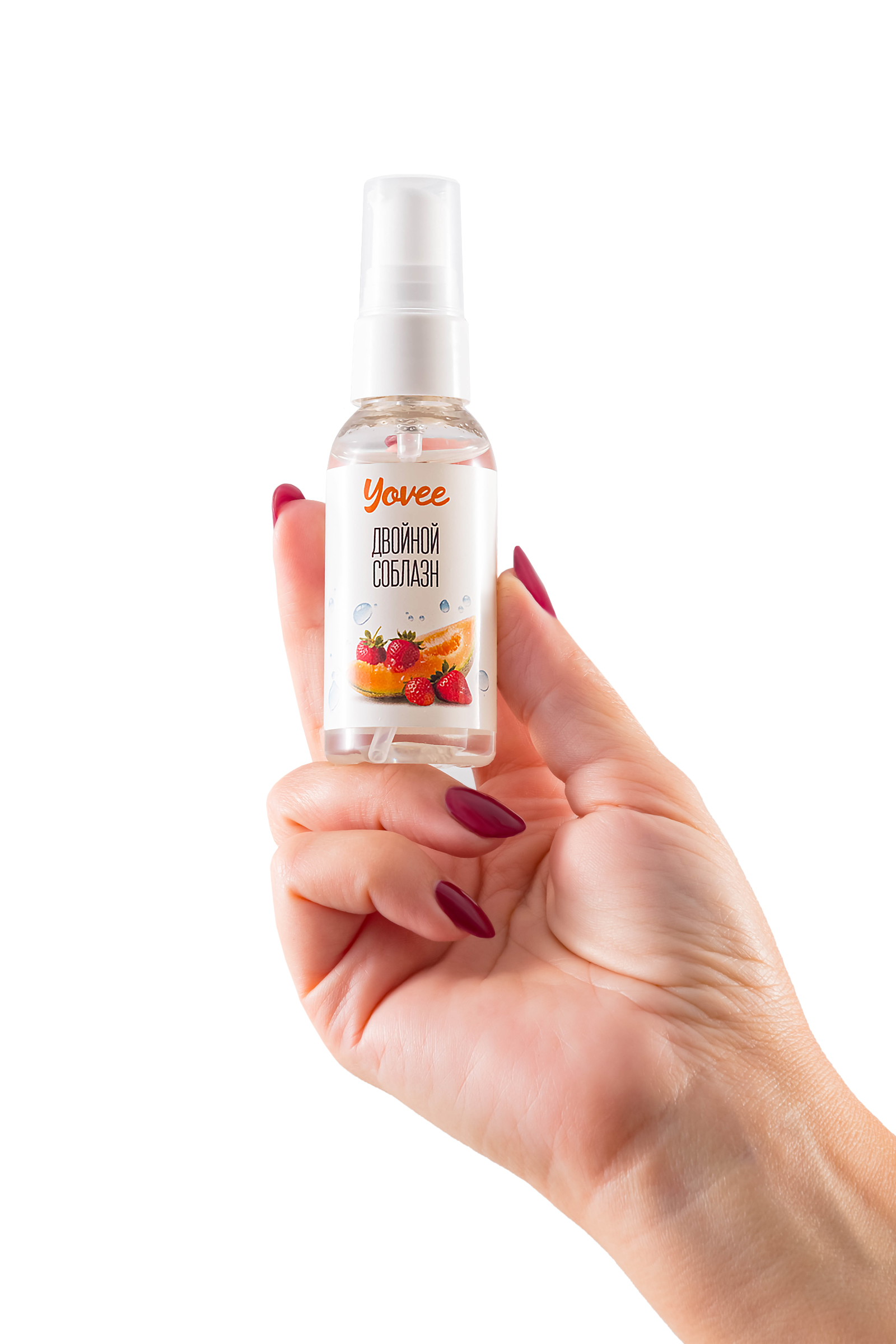 Съедобная гель-смазка Yovee «Двойной соблазн» с Д-Пантенолом, со вкусом клубники и дыни, 50 мл