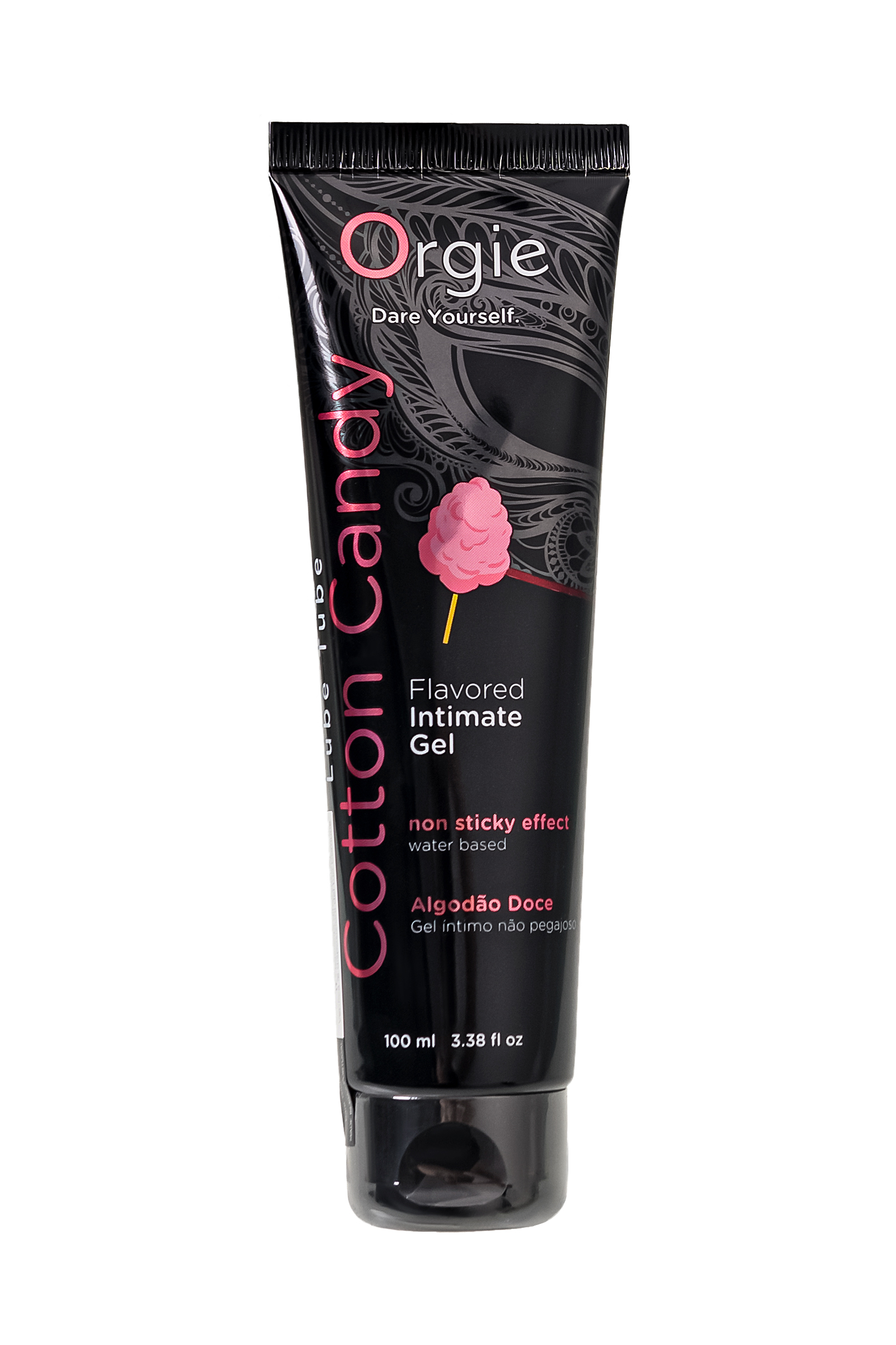 Интимный гель ORGIE Lube Tube Cotton Candy на водной основе со вкусом сахарной ваты, 100 мл