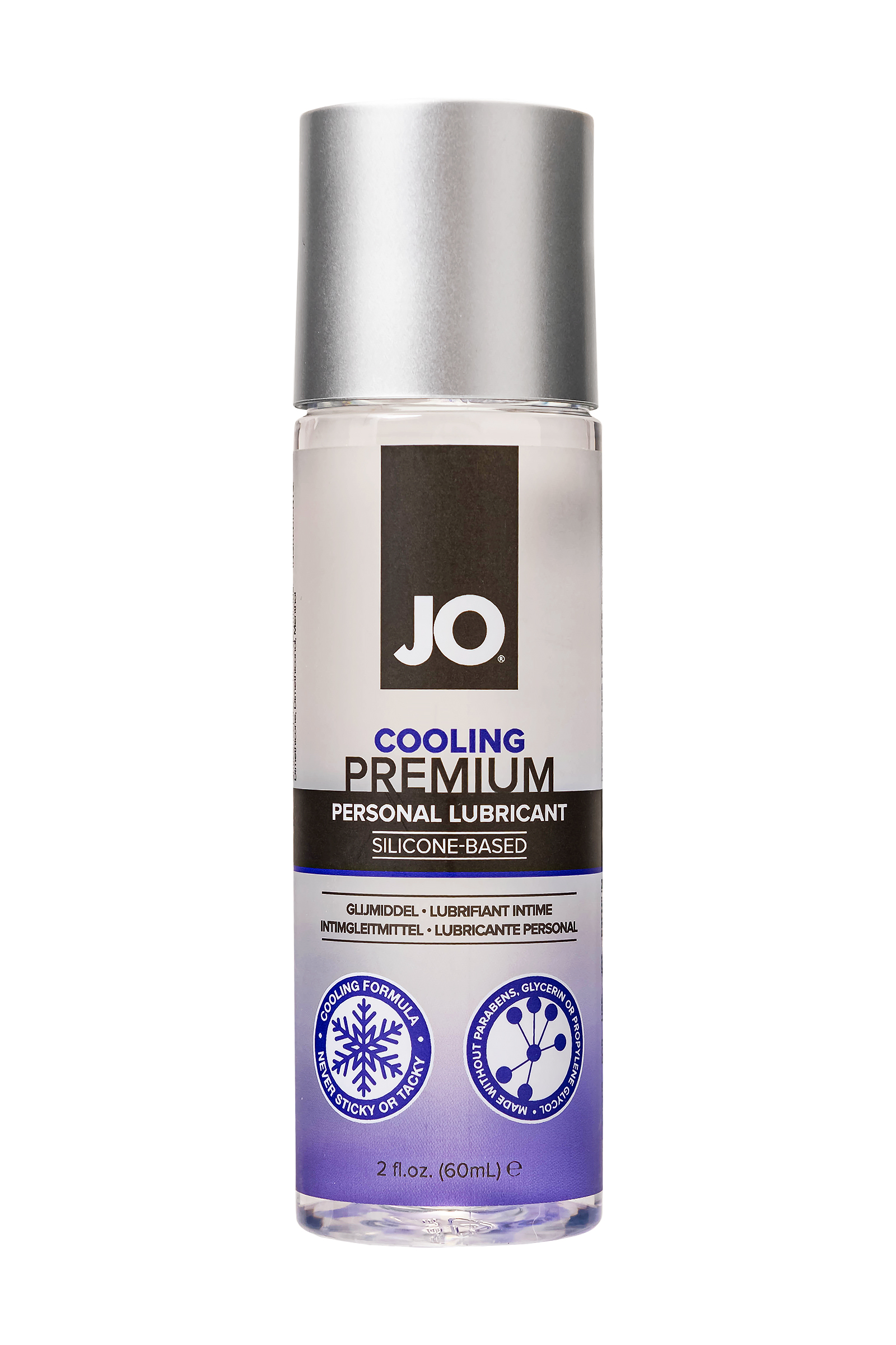 Классический лубрикант на силиконовой основе JO Premium COOLING, охлаждающий, 60 мл