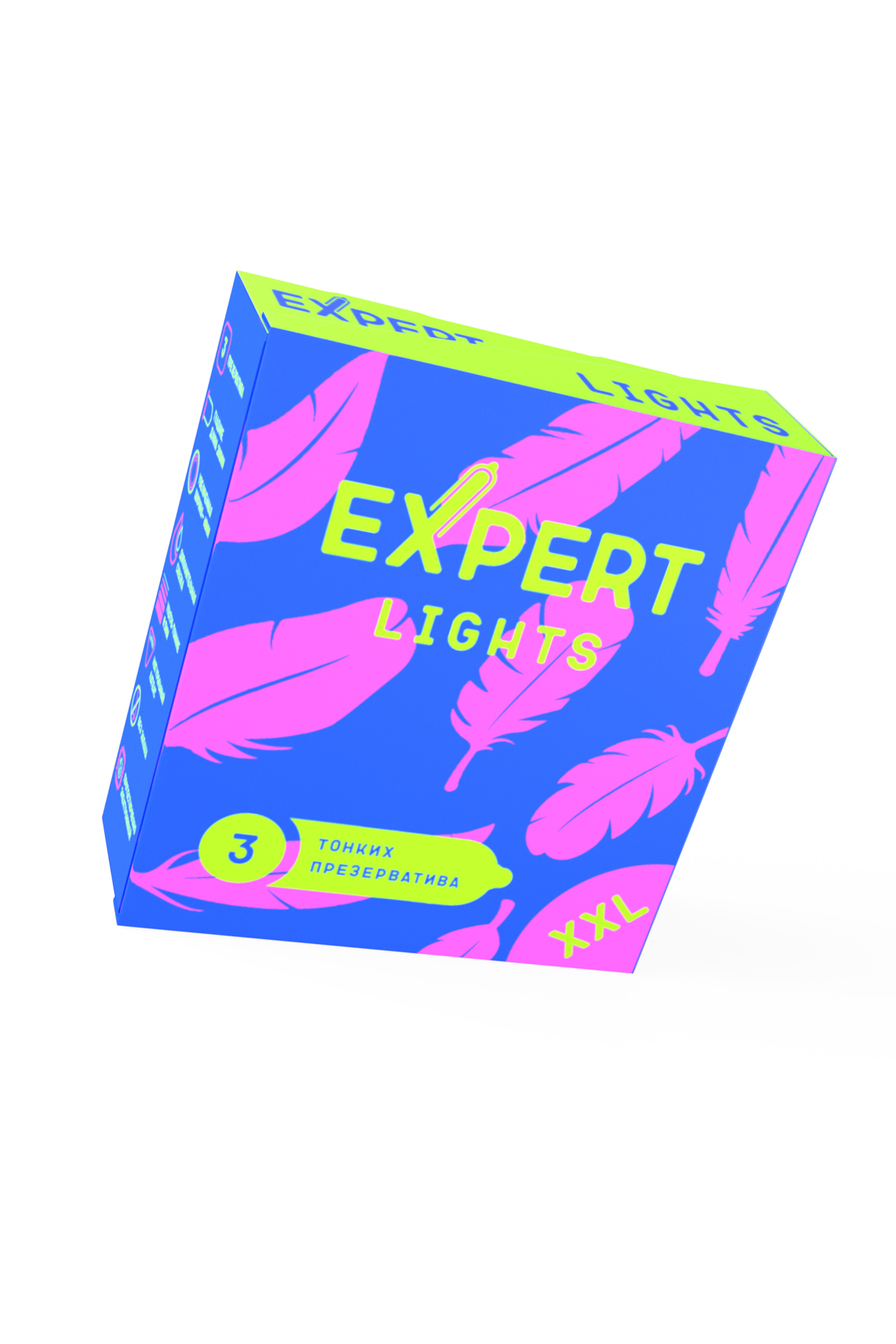 Презервативы EXPERT Lights XXL, ультратонкие, 3 шт