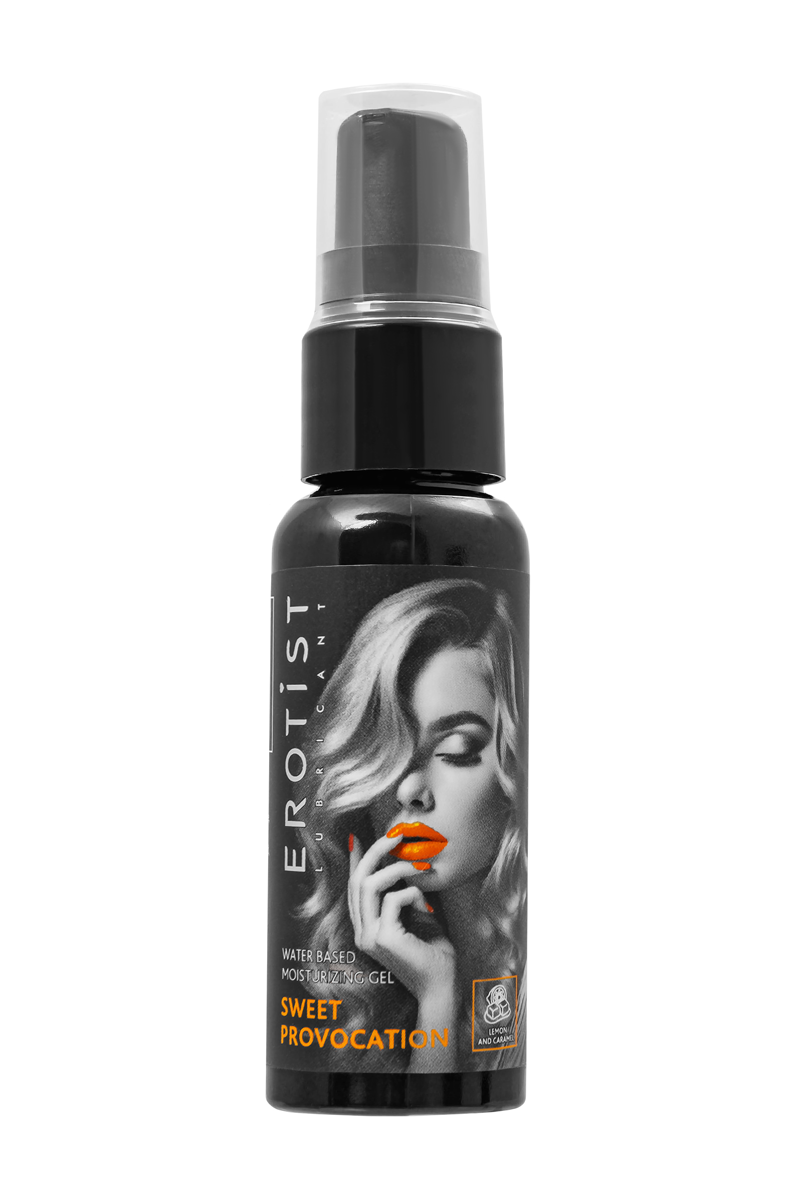 Съедобный гель Erotist SWEET PROVOCATION: LEMON AND CARAMEL (со вкусом лимона и карамели), 30 мл